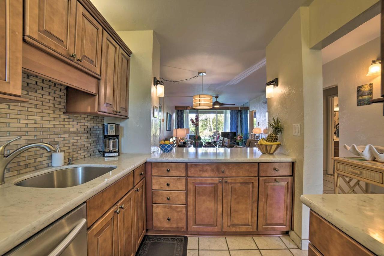 Ocean-View Kihei Condo With Lanai Steps To Beach! Екстериор снимка