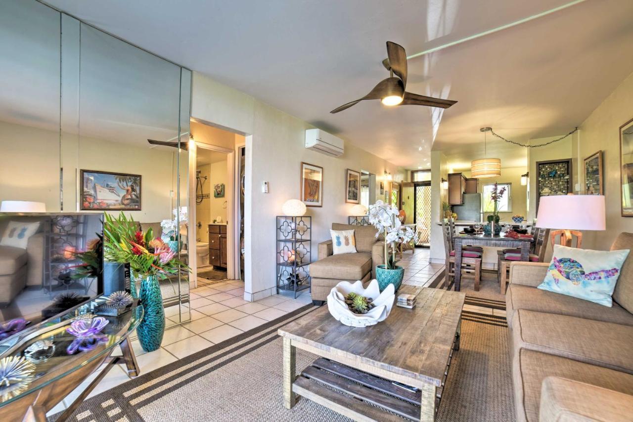 Ocean-View Kihei Condo With Lanai Steps To Beach! Екстериор снимка
