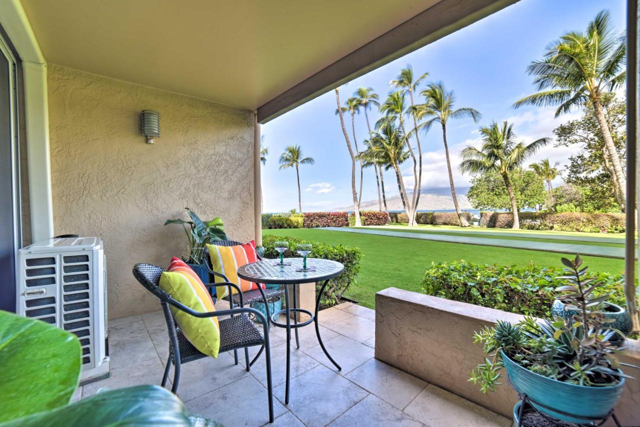 Ocean-View Kihei Condo With Lanai Steps To Beach! Екстериор снимка